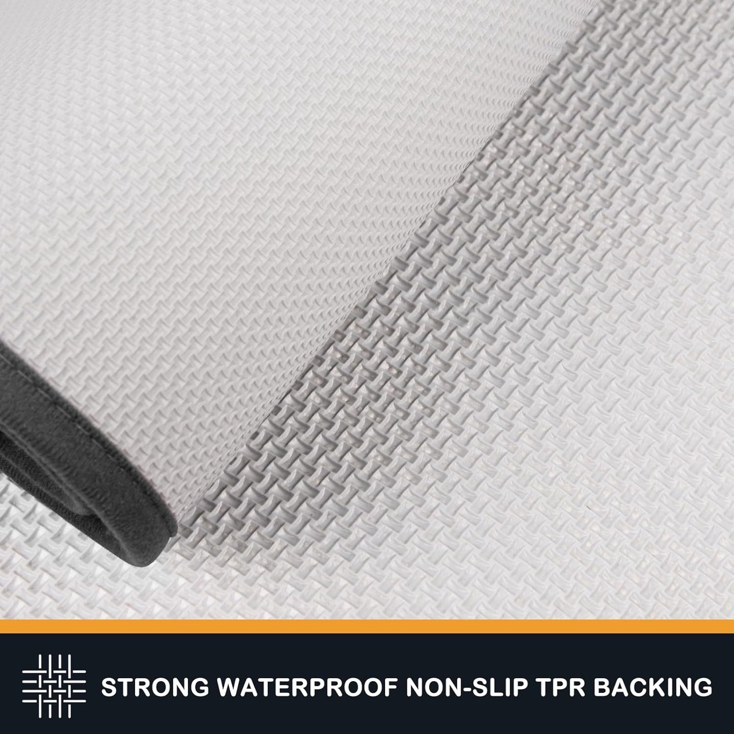 PURRUGS Dirt Trapping Door Mat 20" x 31.5", Non-Slip/Skid Machine Washable Entryway Rug, Dog Doormat, Super Absorbent Welcome Mat for Muddy Wet Shoes and Paws, Charcoal