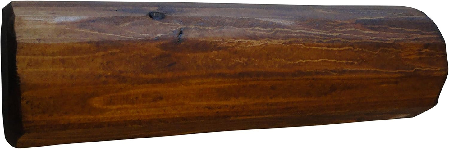 1-Place Wall-Mounted Bike Log Rack, Road Bike Wall Mount Hook, Bicycle Hangers for Garage Wall Racks, Bicycle Hooks for Hanging, Indoor Storage Garage Hooks for Bikes - Canyon Brown