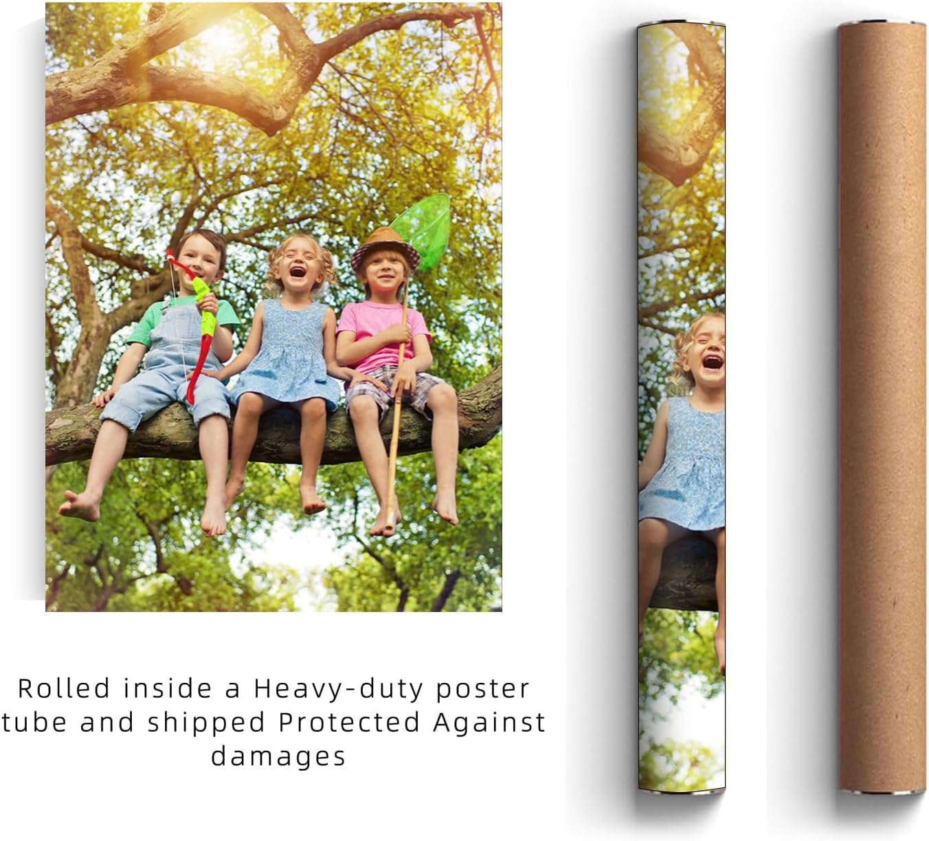 GZZFXXD Personalized Custom18''x24'' Canvas Prints with Your Photo/your Image Large Wallart Wall Decor for Bedroom Dining room Living room Children's room(Unframed)