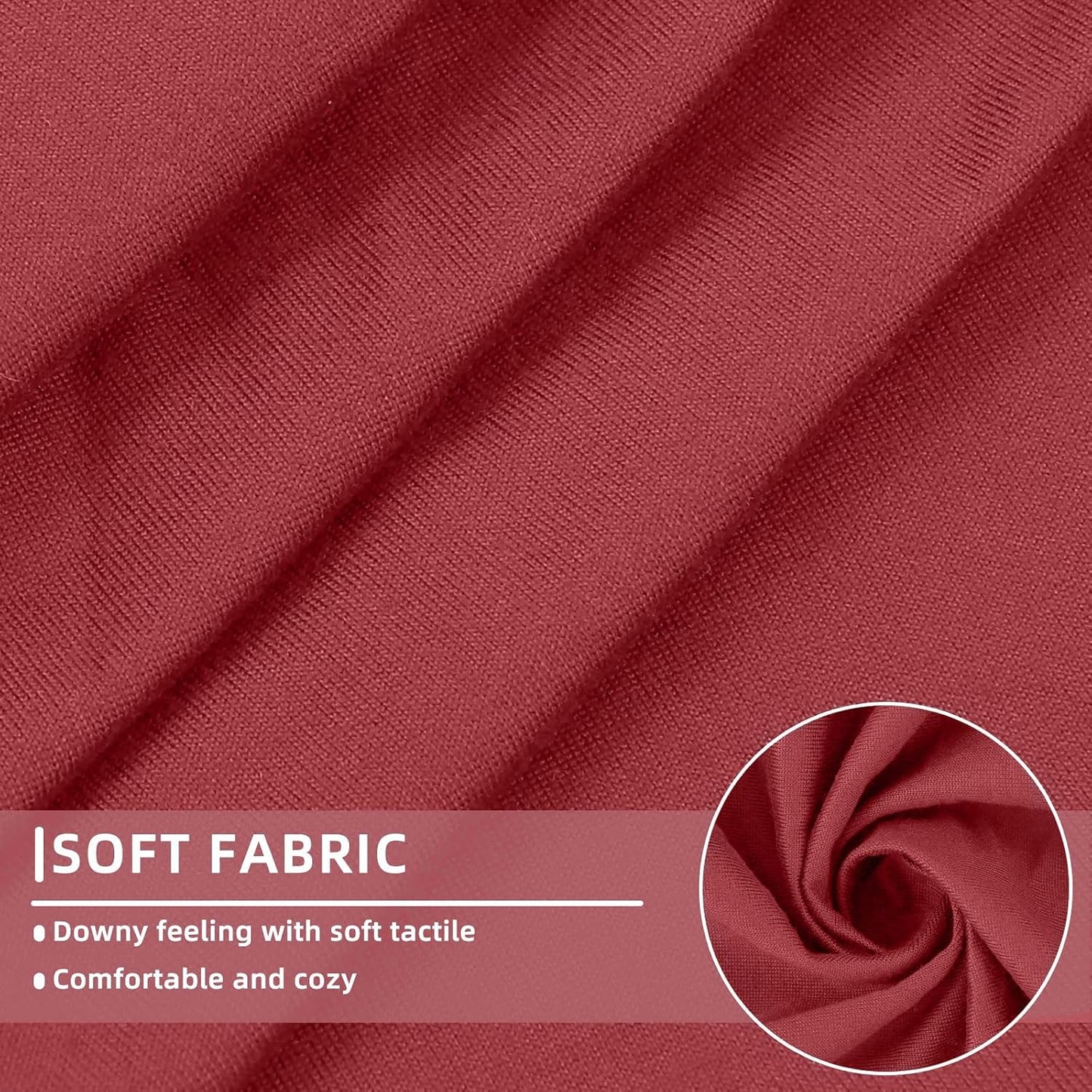 hyha Waterproof Couch Cushion Covers, Sectional Sofa Slipcovers Washable, L Shape Chaise Dog Couch Covers for Sectional Sofa, Universal Furniture Protector (1 Piece for Chaise, Wine Red)