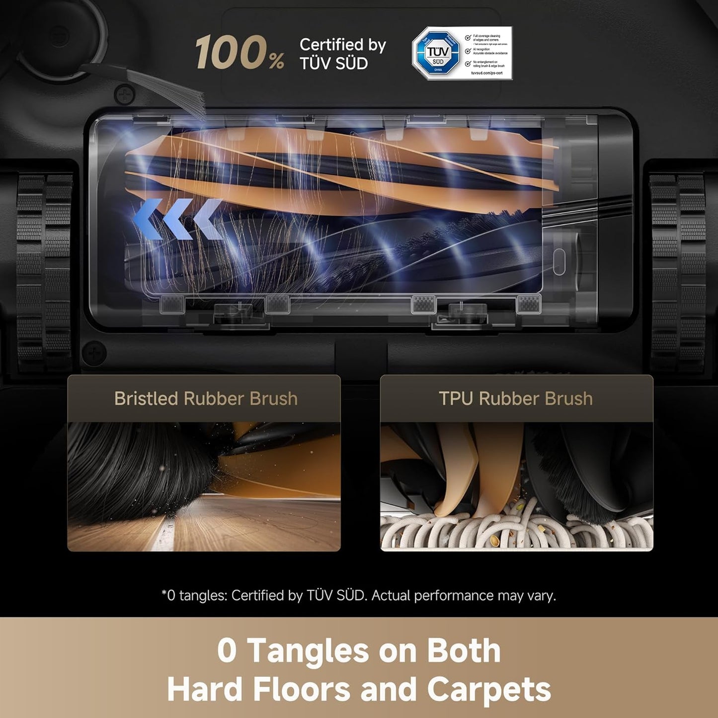 DREAME L40s Ultra Robot Vacuum and Mop, 19,000Pa Suction, Auto-Empty, Mop Self-Cleaning, 100% Detangling DuoBrush, Extending Mops and Side Brush, 1.57in Obstacle Clearing, App & Voice Control (White)