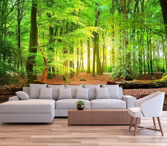 Forest Wall Murals Landscape Tree Wallpaper Mural Wall Decor for Bedroom, Living Room, Kids Room