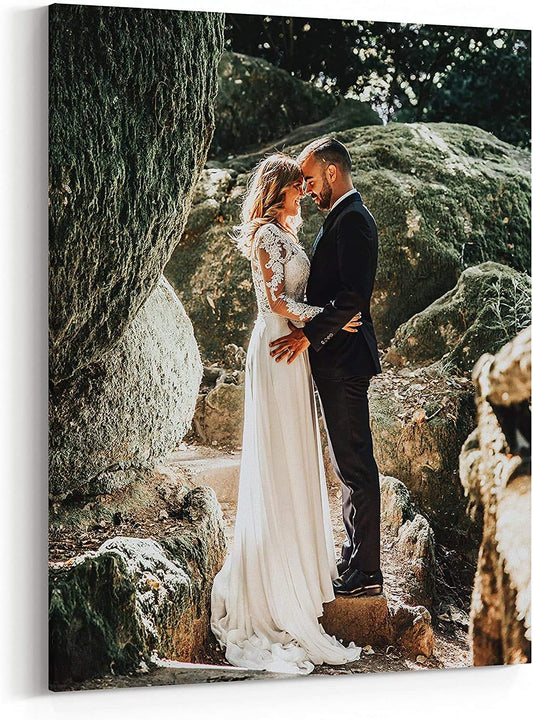 Personalized Custom Canvas Prints: Photo On Canvas (Framed Canvas, 20X24) Transform Your Photos into Stunning Framed Wall Art Digitally Printed Photo To Canvas Ideal for Home Decor
