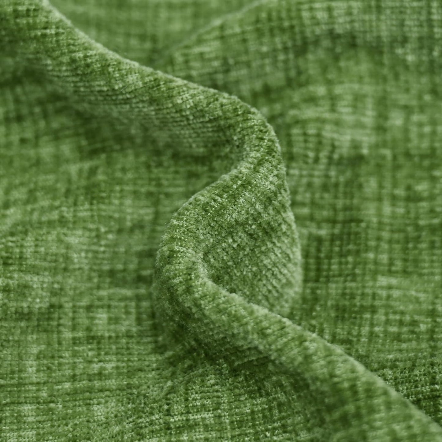 CaliTime Throw Pillow Covers Decorative 16 X 16 Inches Pack of 2 Cozy Chenille Cushion Cases for Couch Sofa Bed Living Room Home Forest Green