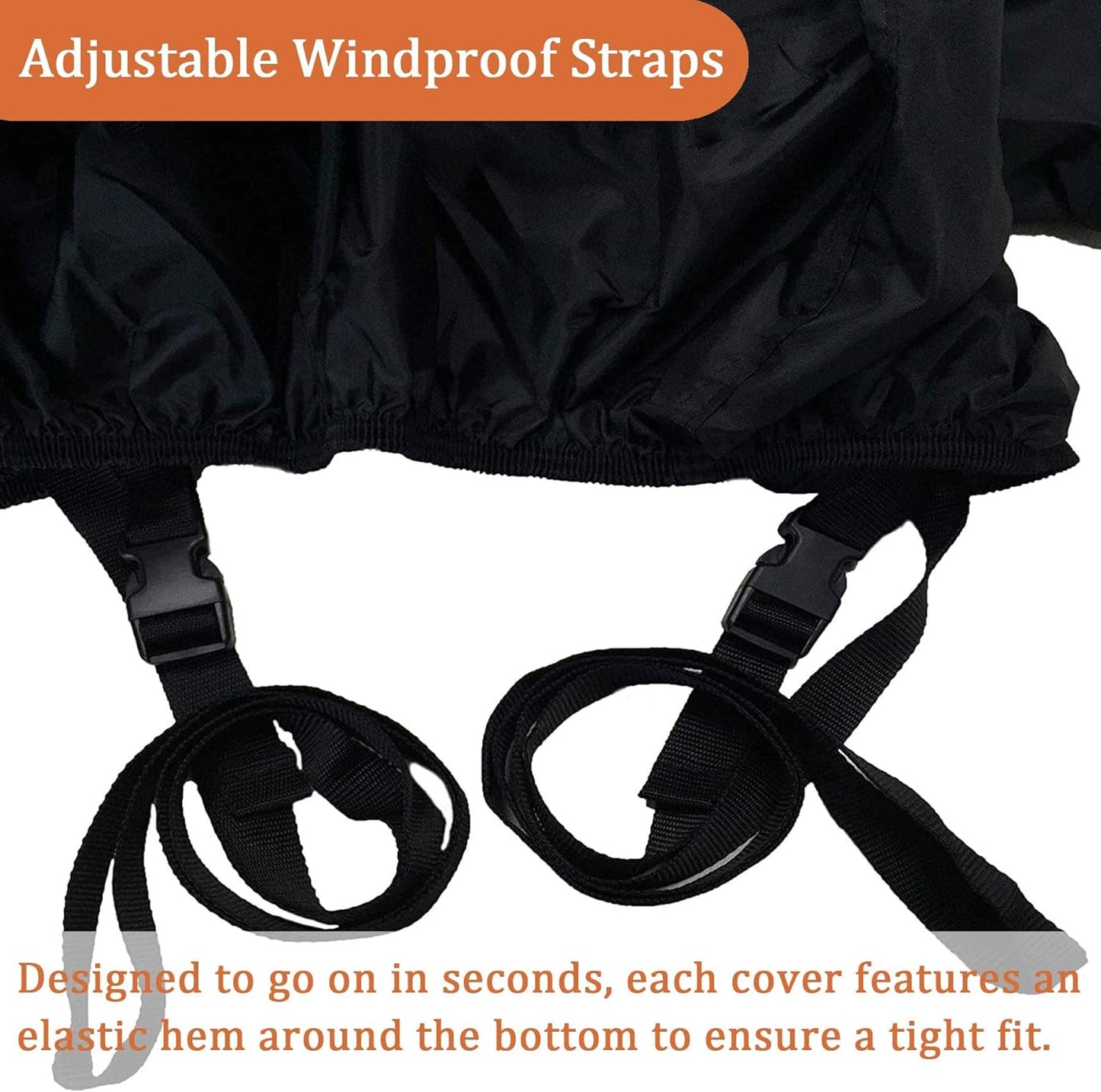 ATV Cover All Weather Outdoor Protection, Heavy Duty 420D Waterproof Oxford Fabric, Quad Bike ATV Cover, XXXL 101inchs Universal Fit, 4 Wheeler Cover fit Polaris Suzuki Arctic Cat