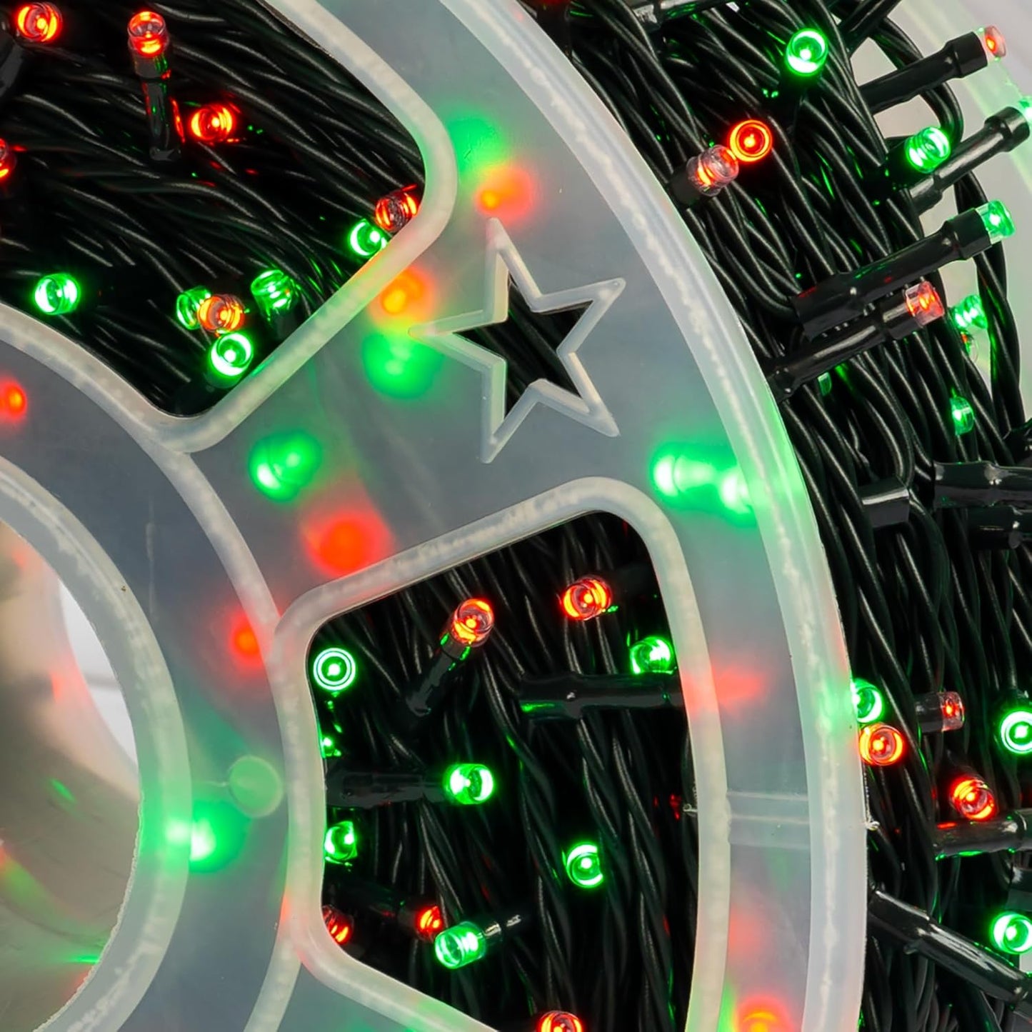 Dazzle Bright Outdoor Christmas String Lights, 1000 LED 328 FT Plug in Fairy Light with Remote Control 8 Modes & Timer, Waterproof Decoration for Home Garden Yard Xmas Wedding, Red & Green