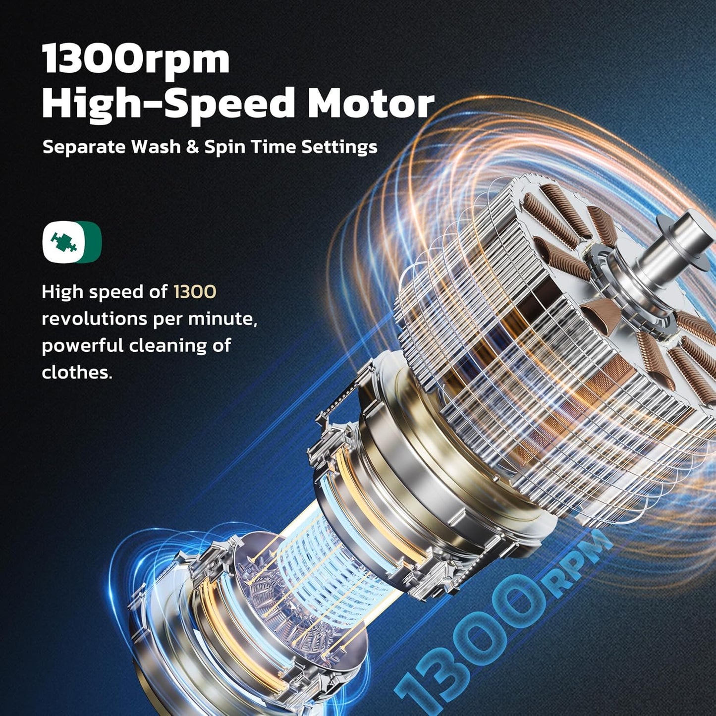 Greenvelly Portable Washing Machine, 16 Lbs Compact Mini Washer and Dryer Combo, Semi-automatic Twin Tub Washer with Drain Pump for Dorms, Apartments, RVs (Grey)