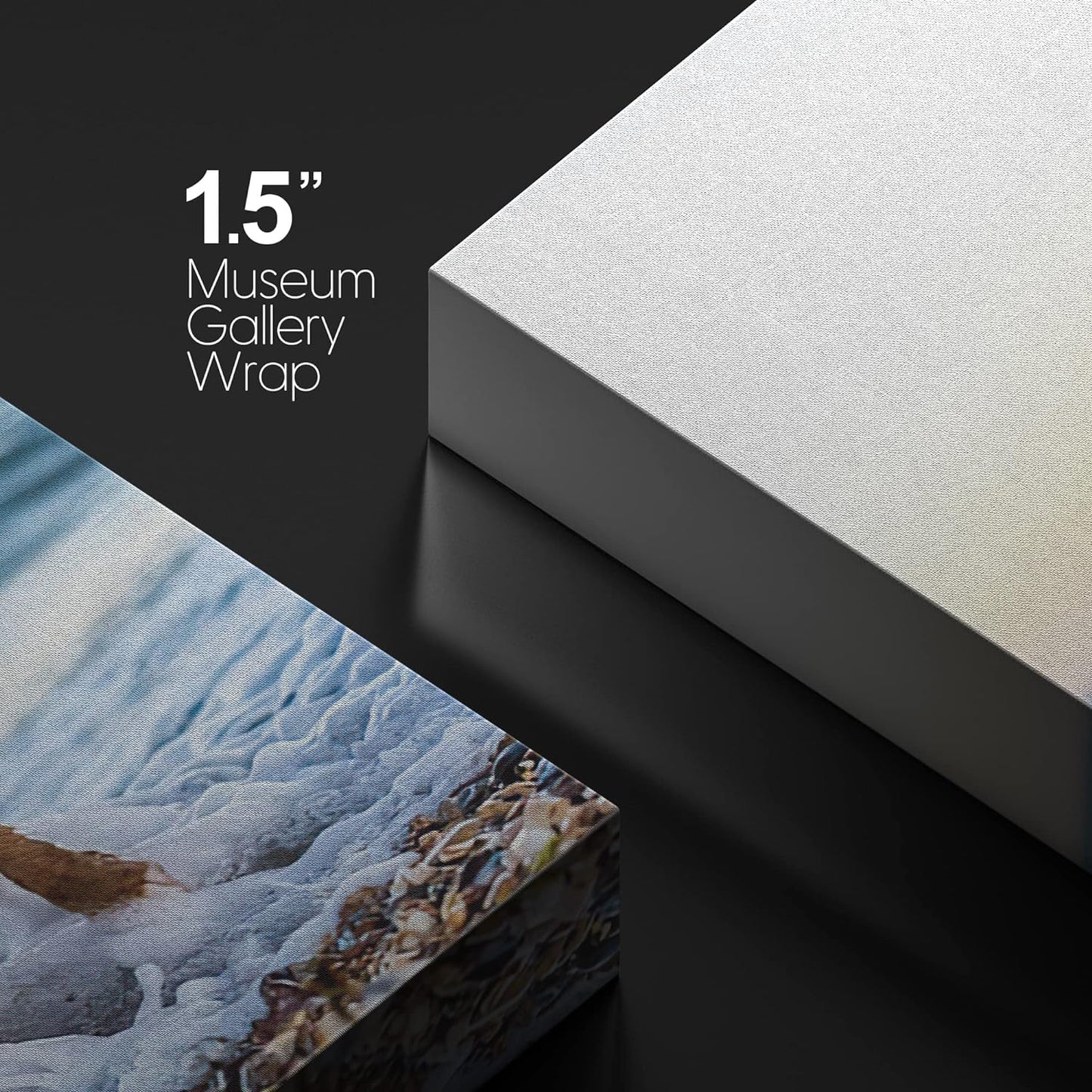 NWT Custom Canvas Prints with Your Photos for Pet/Animal, Personalized Canvas Pictures for Wall to Print Framed 18x12 inches